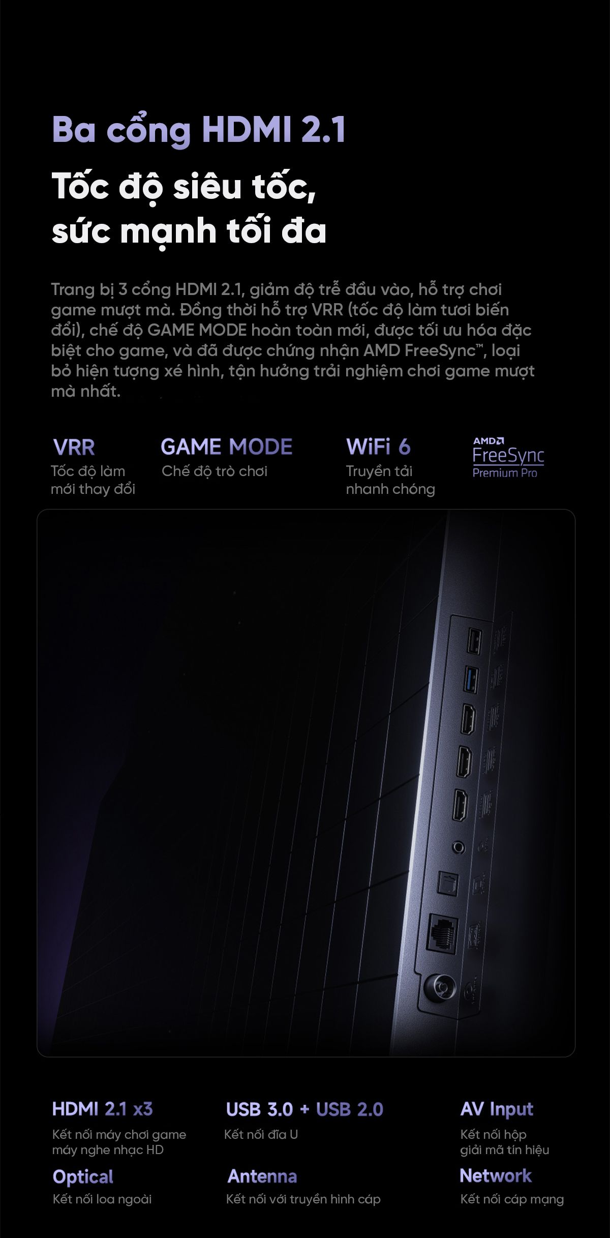 Tivi Xiaomi S Pro 85 Mini LED 85Inch 2025 Nội Địa – Tần Số quét 240Hz Ram 4/64GB - Điện Máy Plus