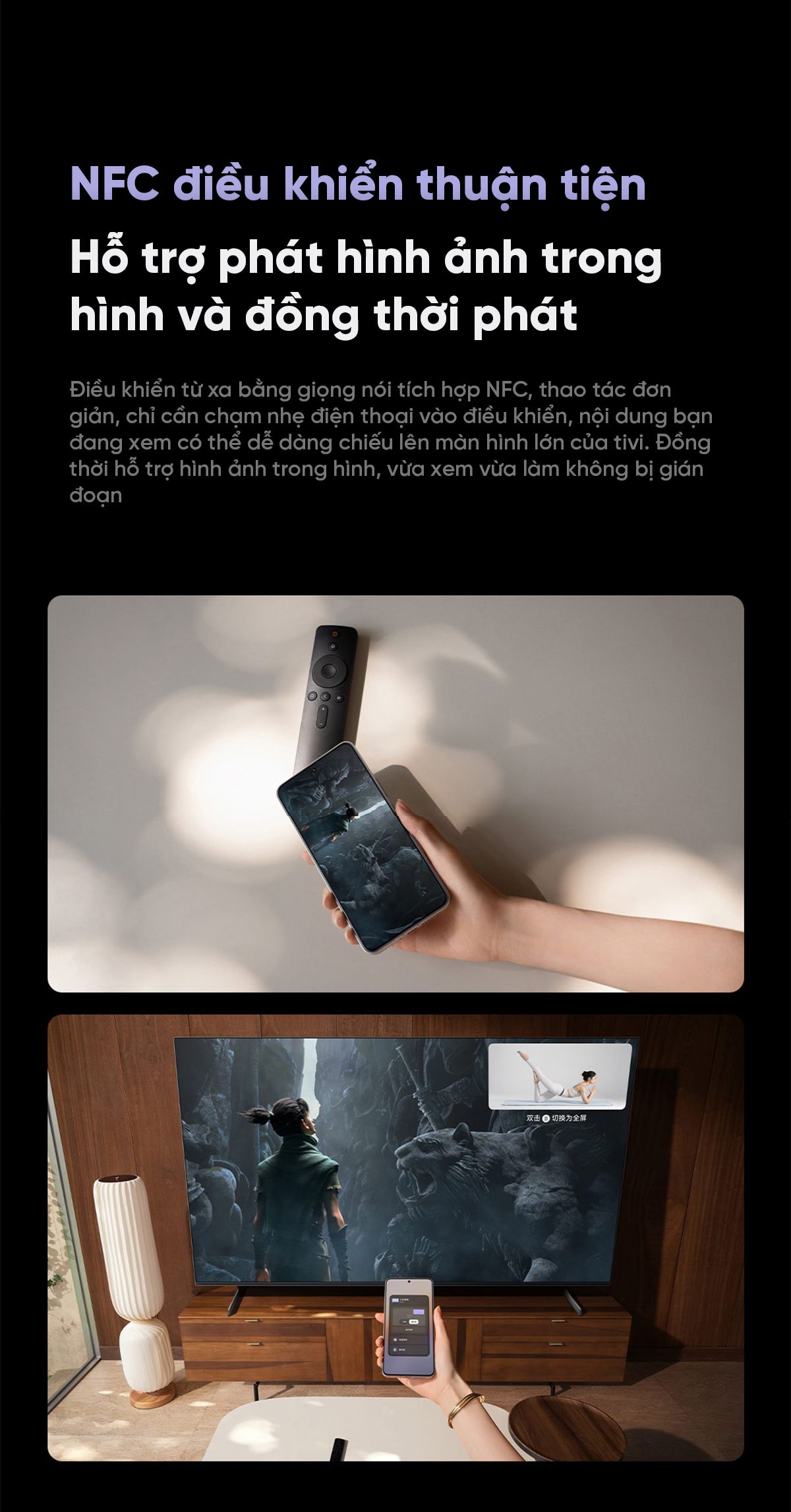 Tivi Xiaomi S Pro 85 Mini LED 85Inch 2025 Nội Địa – Tần Số quét 240Hz Ram 4/64GB - Điện Máy Plus