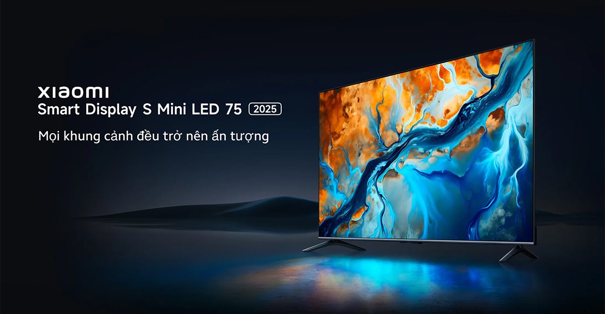 Tivi Xiaomi S Mini LED 75 Inch 2025 Bản Quốc Tế - Điện Máy Plus
