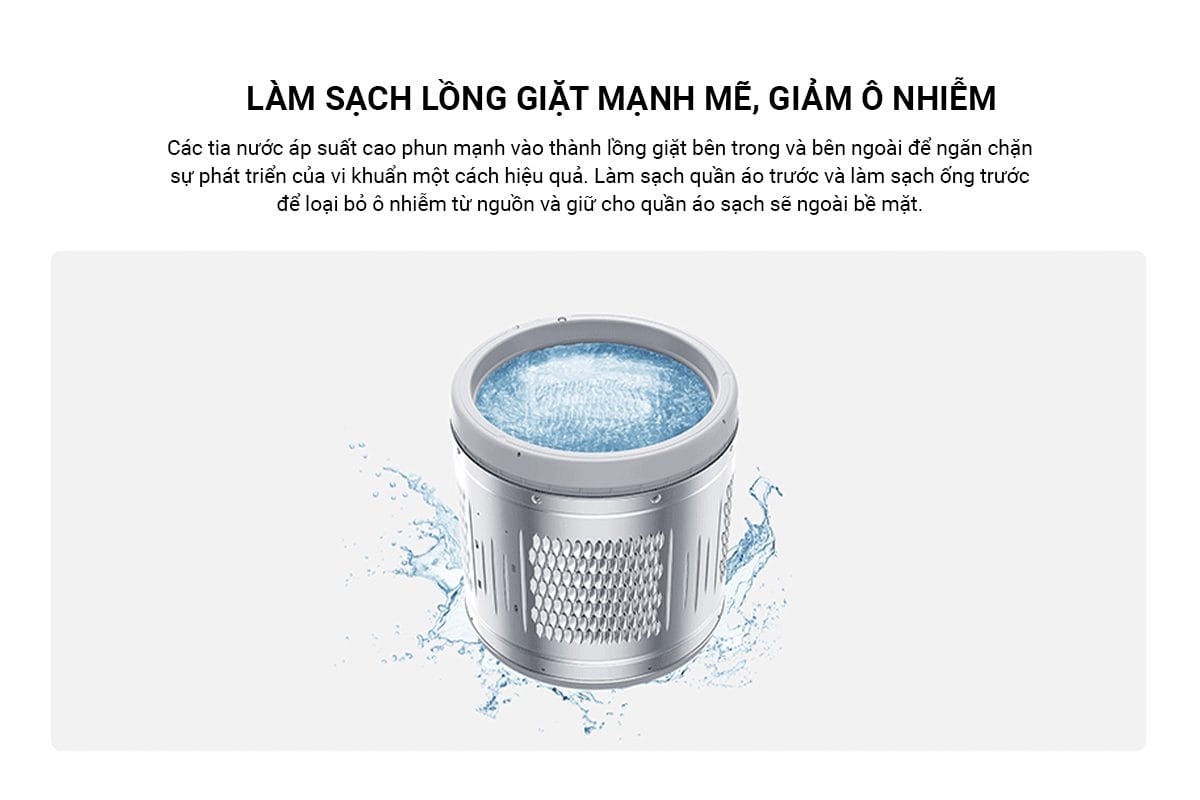 Máy giặt Xiaomi XQB120MJ301 cửa trên, giặt 12kg - Điện Máy Plus
