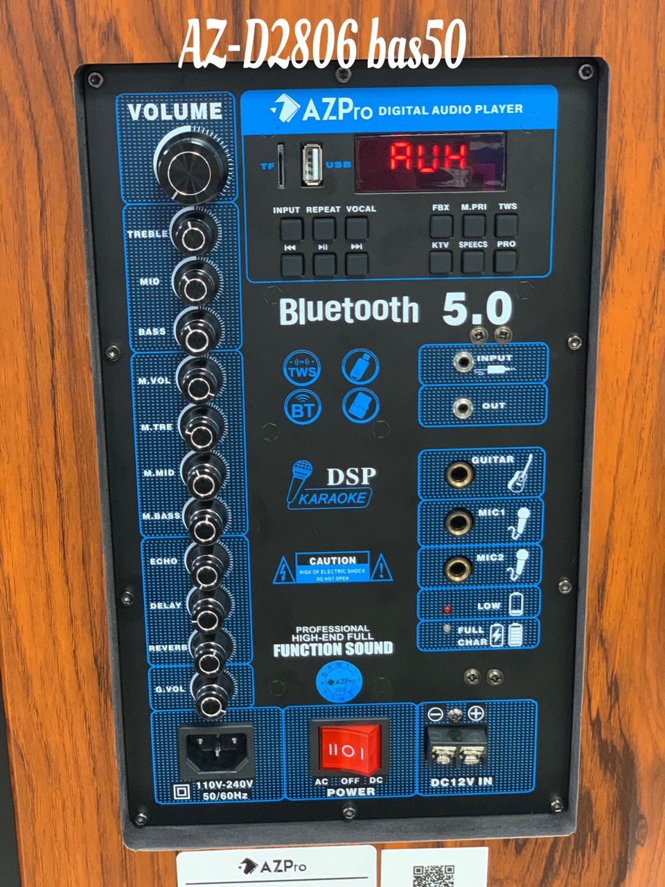 Loa Kéo AZ-D2806 Bas 50 (3 ĐT) chính hãng Loa Kéo AZ-D2806 Bas 50 (3 ĐT) - Điện Máy Plus