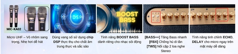 Loa Xách Tay Acnos CS450neo (3 ĐT) - Điện Máy Plus