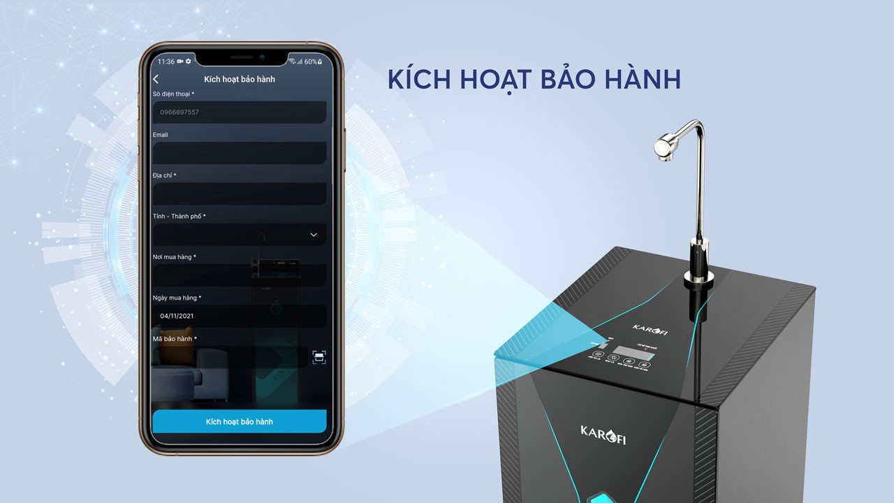 Máy lọc nước Hydro-ion kiềm Karofi KAE-S65 - Điện Máy Plus