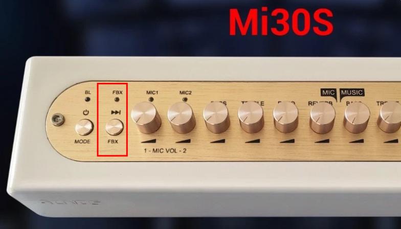 Vang Số Chỉnh Cơ Acnos MI30S chính hãng Vang Số Chỉnh Cơ Acnos MI30S - Điện Máy Plus