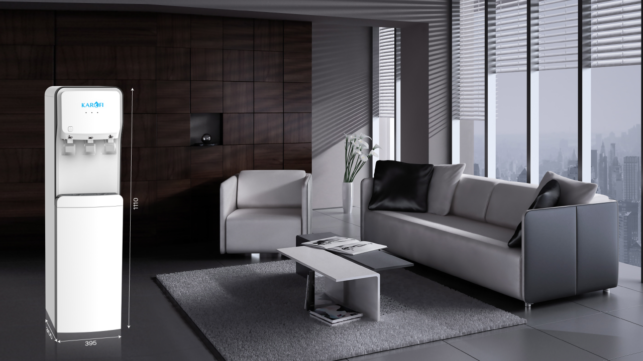 Cây nước nóng lạnh Karofi HC18-RO chính hãng Cây nước nóng lạnh Karofi HC18-RO - Điện Máy Plus