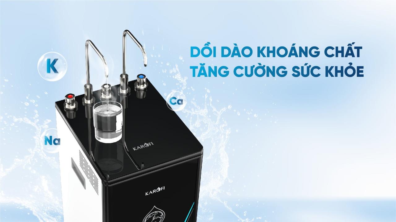 Máy lọc nước nóng lạnh Karofi KAD-D528 – Mẫu 2025 - Điện Máy Plus