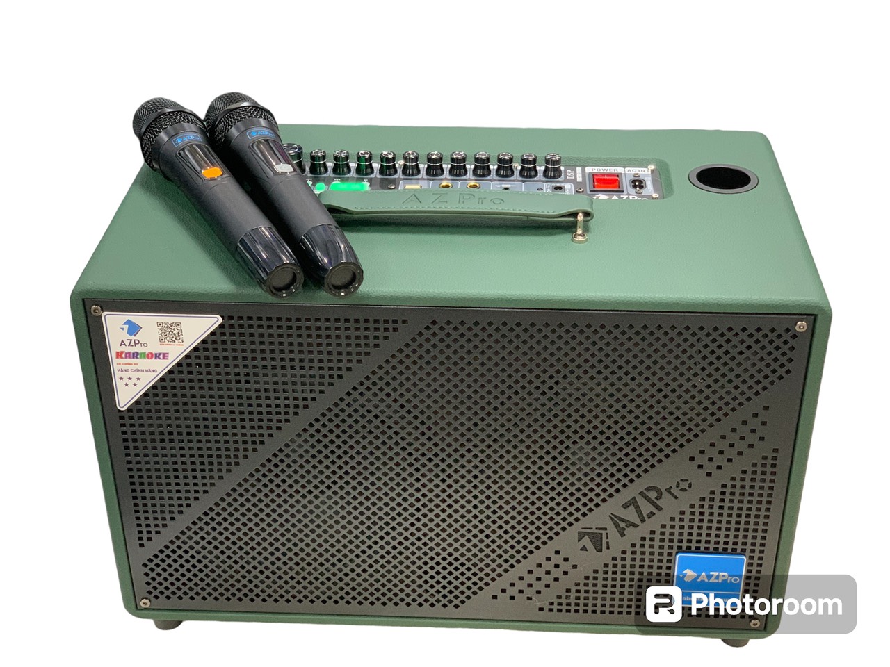 Loa Xách Tay AZ-669 (2 Bas20) - Điện Máy Plus