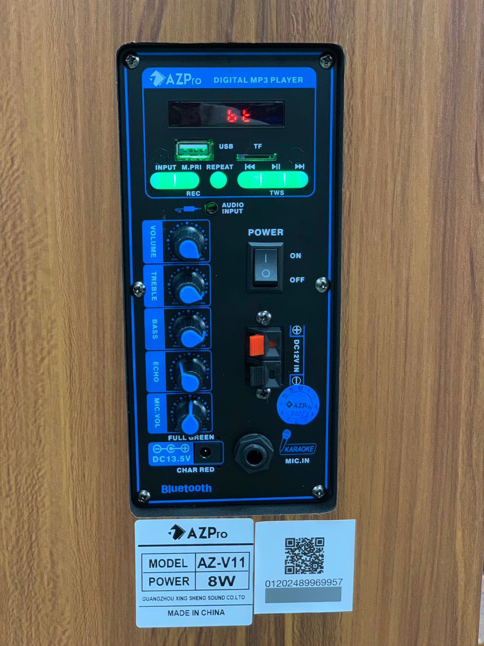 Loa Kéo AZ-V11 Vàng Bas 25 - Điện Máy Plus