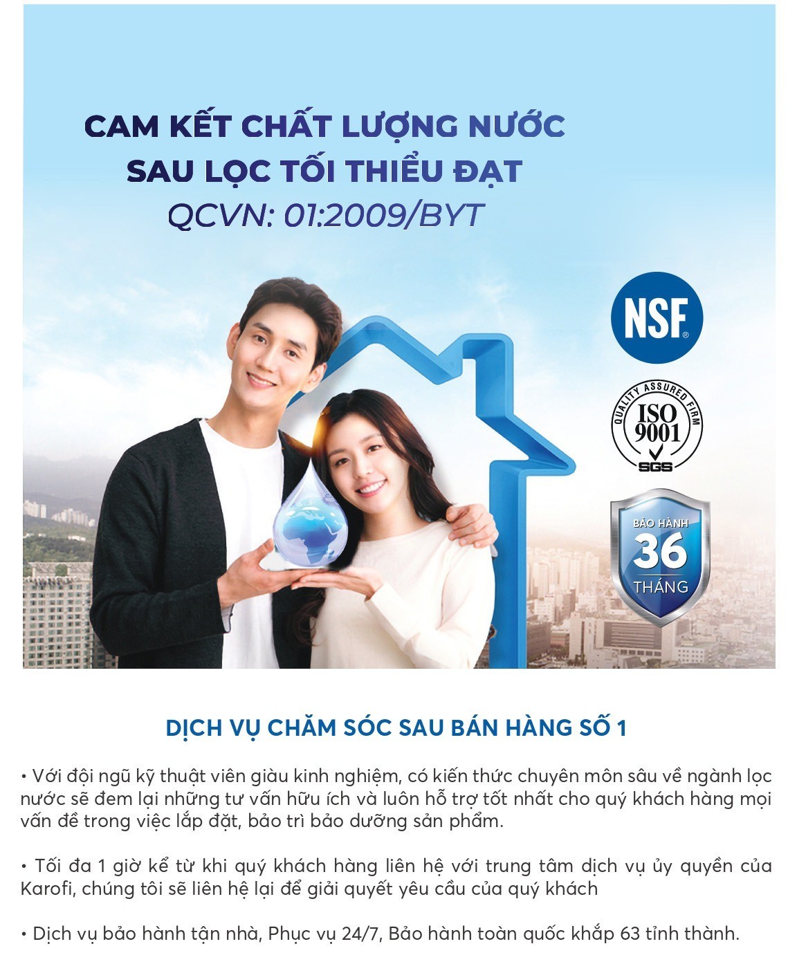 Máy lọc nước tổng đầu nguồn Karofi KTF- 662 - Điện Máy Plus
