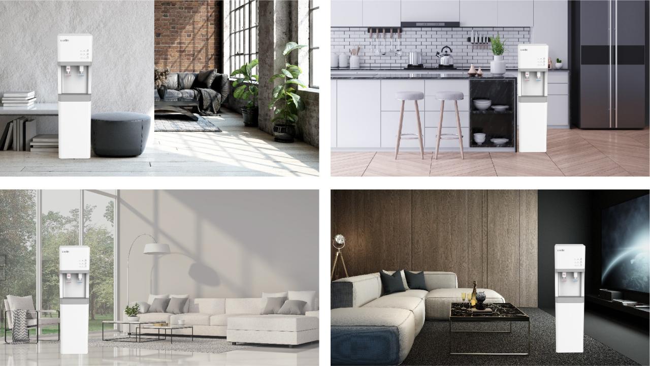 Cây nước nóng lạnh hút bình Karofi HCV200 - Điện Máy Plus