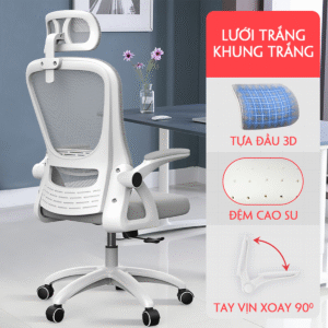 Ghế công thái học Yongyi Flow360 – Hỗ trợ thắt lưng