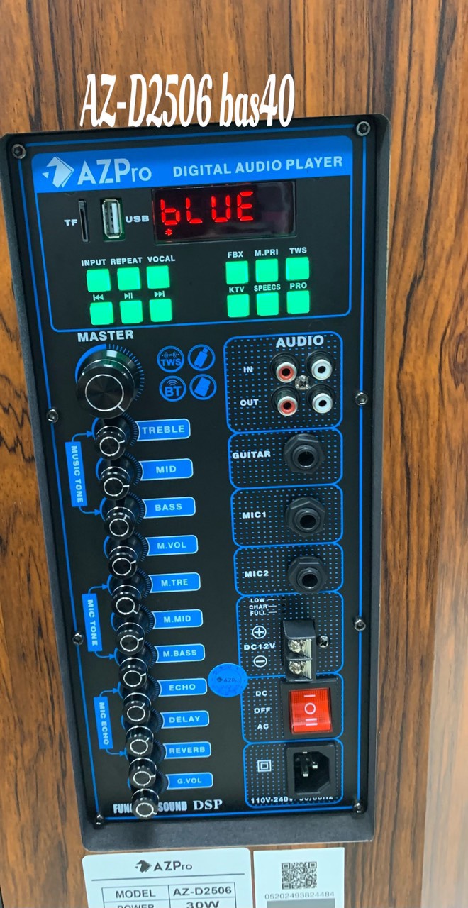 Loa Kéo AZ-D2506 Bas 40 (4 ĐT) - Điện Máy Plus