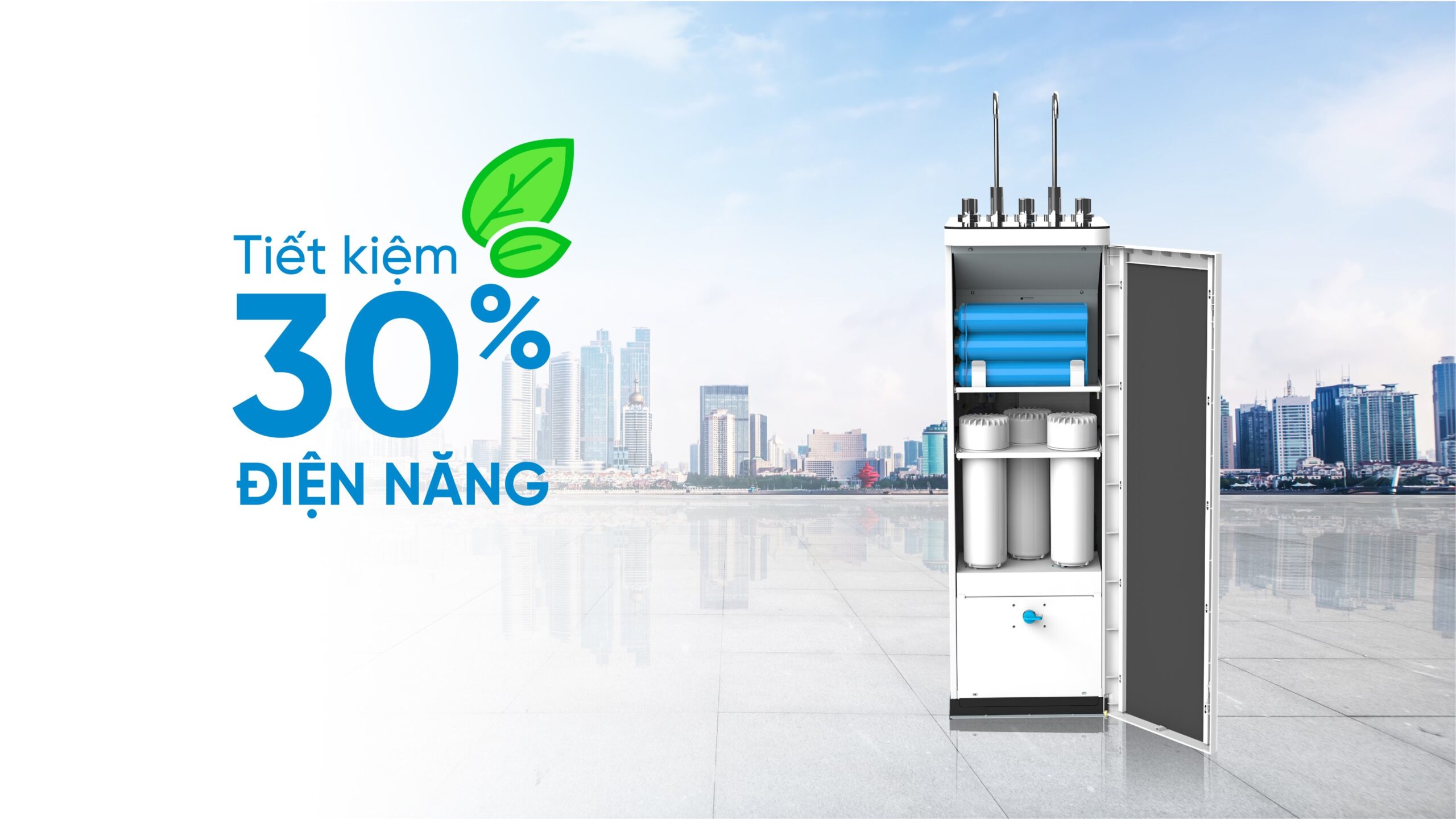 Máy lọc nước nóng lạnh Karofi KAD-D52 - Điện Máy Plus