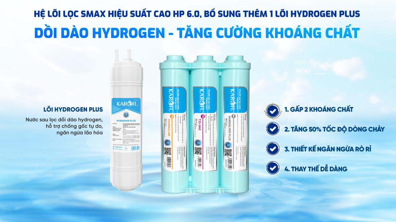 Máy lọc nước nóng lạnh Karofi KAD-D69 – 11 lõi – SIÊU ỔN ĐỊNH, SIÊU BỀN – SẢN XUẤT 2025 chính hãng Máy lọc nước nóng lạnh Karofi KAD-D69 – 11 lõi – SIÊU ỔN ĐỊNH, SIÊU BỀN – SẢN XUẤT 2025 - Điện Máy Plus