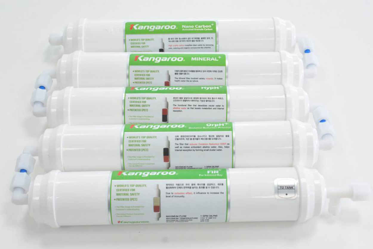 Máy lọc nước Kangaroo Hydrogen KG100HA Tích hợp lõi Asen và Đèn UV - Điện Máy Plus