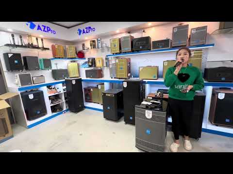 Loa Kéo AZ-V12 Đen Bas30 chính hãng Loa Kéo AZ-V12 Đen Bas30 - Điện Máy Plus