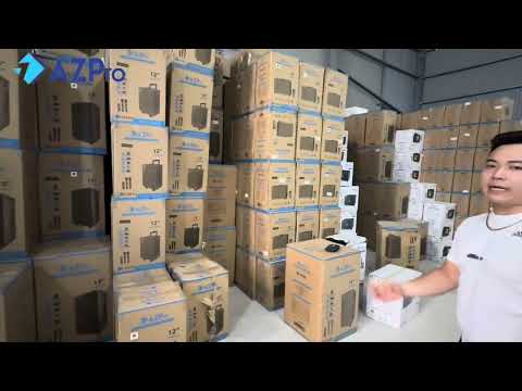 Loa Kéo AZ-V13 Vàng Bas30 - Điện Máy Plus