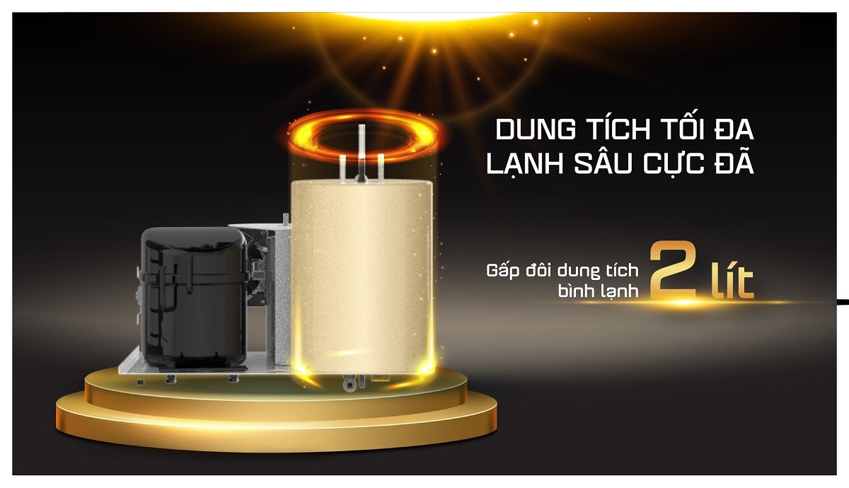 Máy lọc nước nóng lạnh Karofi KAD-D68 chính hãng Máy lọc nước nóng lạnh Karofi KAD-D68 - Điện Máy Plus
