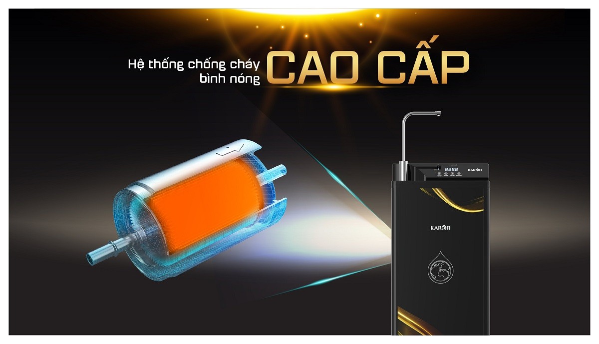 Máy lọc nước nóng lạnh Karofi KAD-D68 chính hãng Máy lọc nước nóng lạnh Karofi KAD-D68 - Điện Máy Plus