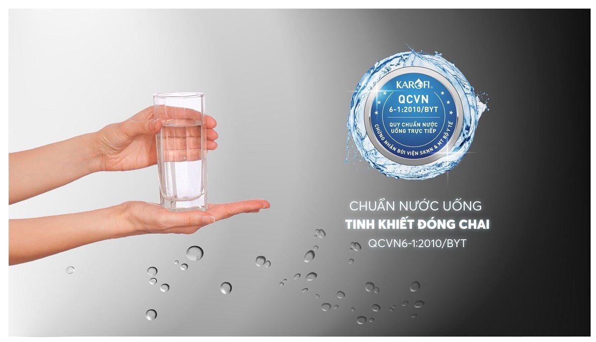 Máy lọc nước nóng lạnh Karofi KAD-D68 chính hãng Máy lọc nước nóng lạnh Karofi KAD-D68 - Điện Máy Plus