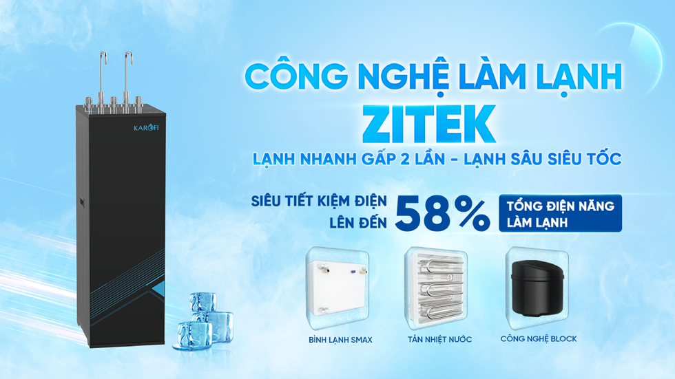 Máy lọc nước nóng lạnh Karofi KAD-L68 – 11 lõi Hydrogen- Mới 2025 chính hãng Máy lọc nước nóng lạnh Karofi KAD-L68 – 11 lõi Hydrogen- Mới 2025 - Điện Máy Plus