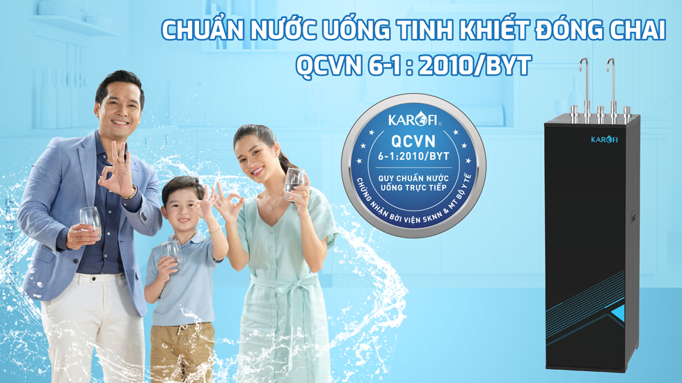 Máy lọc nước nóng lạnh Karofi KAD-L68 – 11 lõi Hydrogen- Mới 2025 chính hãng Máy lọc nước nóng lạnh Karofi KAD-L68 – 11 lõi Hydrogen- Mới 2025 - Điện Máy Plus