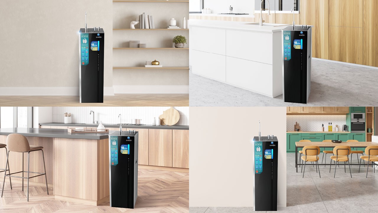 Máy lọc nước Hydro-ion kiềm Karofi KAE-S66 chính hãng Máy lọc nước Hydro-ion kiềm Karofi KAE-S66 - Điện Máy Plus