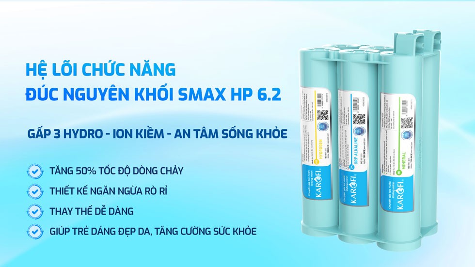 Máy lọc nước Hydro-ion kiềm Karofi KAE-S68 – THÔNG MINH – CAO CẤP – NEW 2025 chính hãng Máy lọc nước Hydro-ion kiềm Karofi KAE-S68 – THÔNG MINH – CAO CẤP – NEW 2025 - Điện Máy Plus