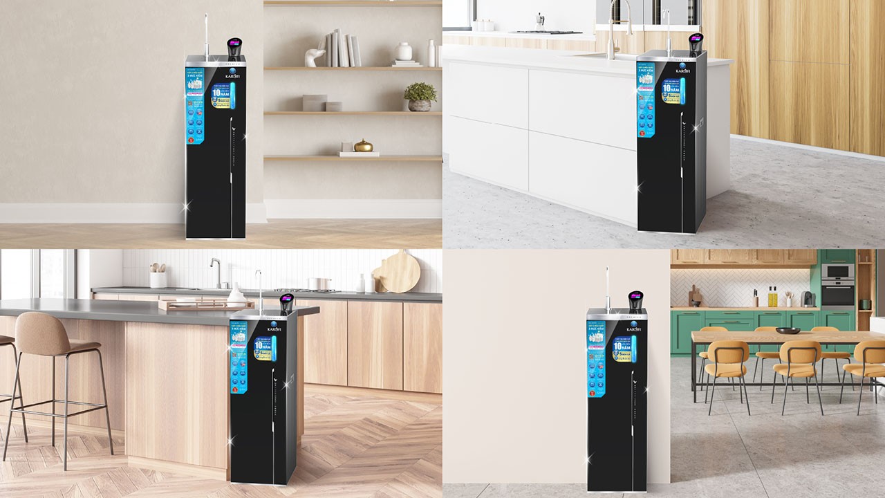 Máy lọc nước Hydro-ion kiềm Karofi KAE-S68 PRO chính hãng Máy lọc nước Hydro-ion kiềm Karofi KAE-S68 PRO - Điện Máy Plus