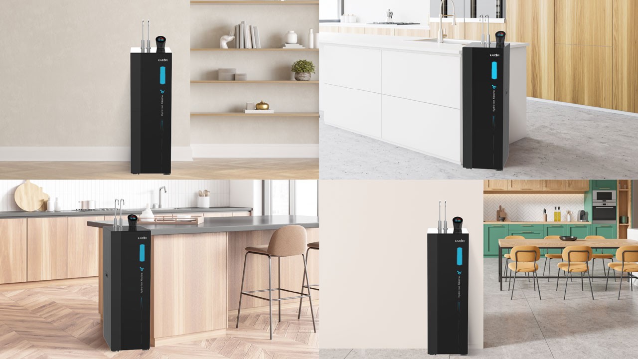 Máy lọc nước nóng lạnh Hydro-ion kiềm Karofi KAE-S86 -THÔNG MINH – CAO CẤP- NEW 2025 - Điện Máy Plus