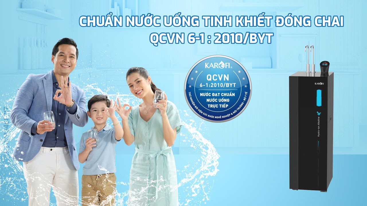 Máy lọc nước nóng lạnh Hydro-ion kiềm Karofi KAE-S86 -THÔNG MINH – CAO CẤP- NEW 2025 - Điện Máy Plus