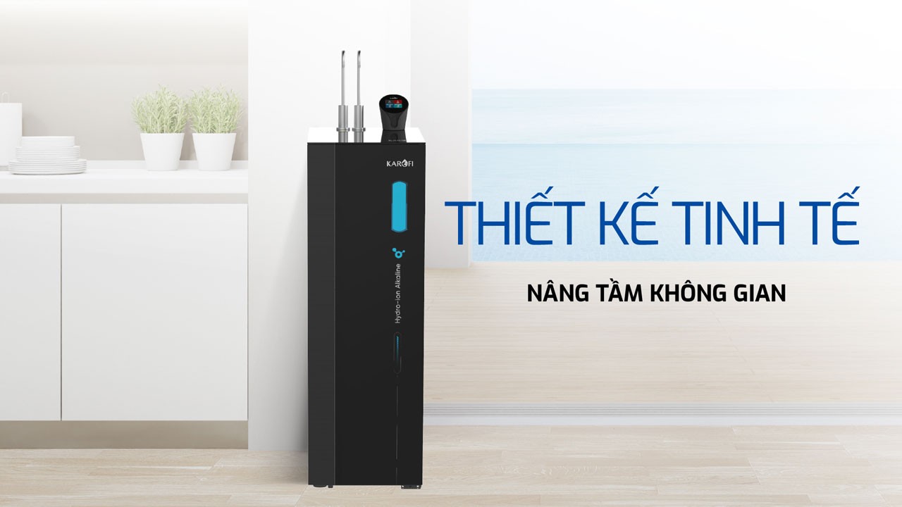 Máy lọc nước nóng lạnh Hydro-ion kiềm Karofi KAE-S86 -THÔNG MINH – CAO CẤP- NEW 2025 - Điện Máy Plus