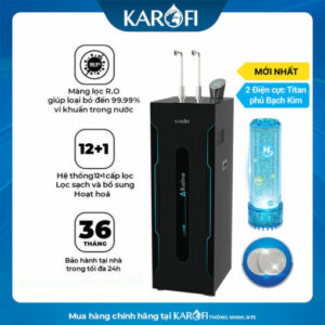 Máy lọc nước ion kiềm nóng lạnh nguội Karofi KAE-S88