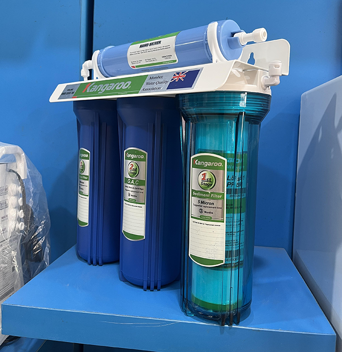 Máy lọc nước nấu ăn Kangaroo KG01G3S – 4 lõi Chuẩn Nước Sinh Hoạt - Điện Máy Plus