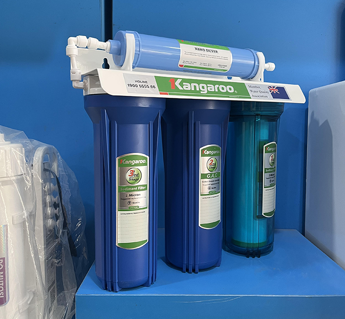 Máy lọc nước nấu ăn Kangaroo KG01G3S – 4 lõi Chuẩn Nước Sinh Hoạt - Điện Máy Plus
