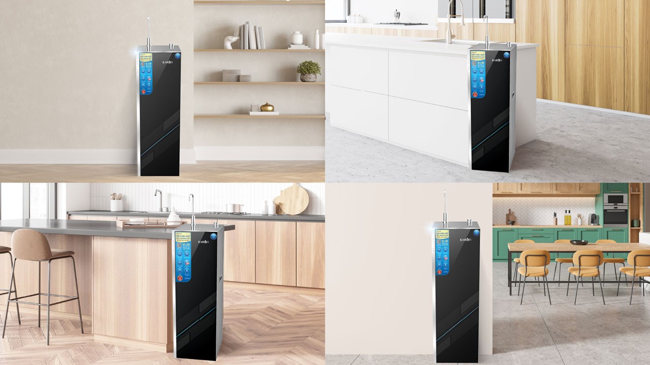 Máy lọc nước Karofi KAQ-L22 – 12 LÕI LỌC – NEW 2025 - Điện Máy Plus