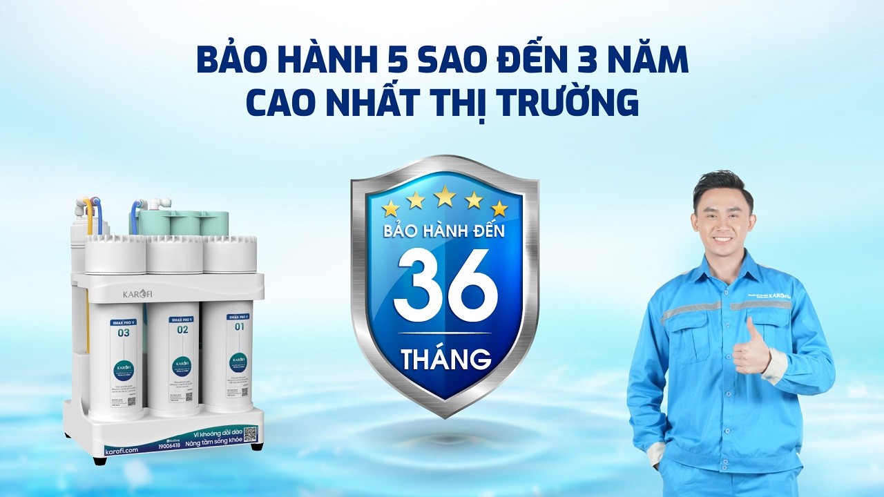 Máy lọc nước Karofi KAQ-U05 Pro – 10 Lõi lắp gầm - Điện Máy Plus