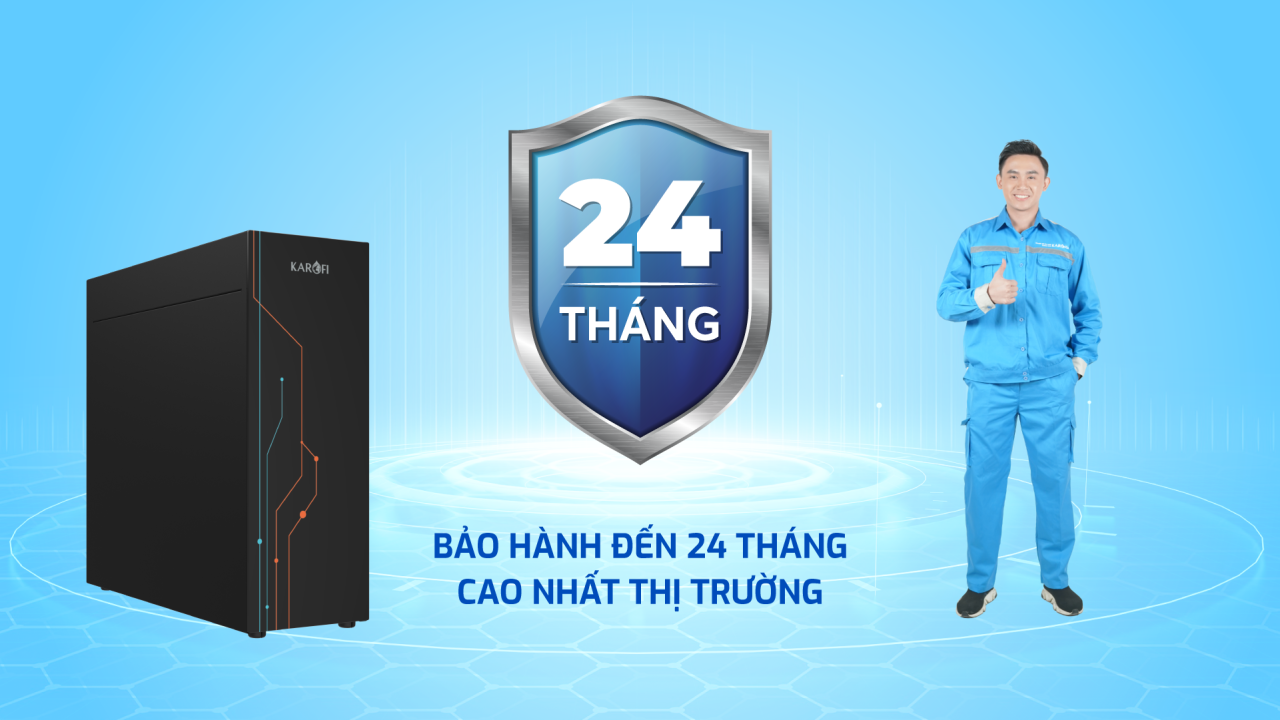 Máy làm nóng lạnh Karofi KAO-T90 chính hãng Máy làm nóng lạnh Karofi KAO-T90 - Điện Máy Plus