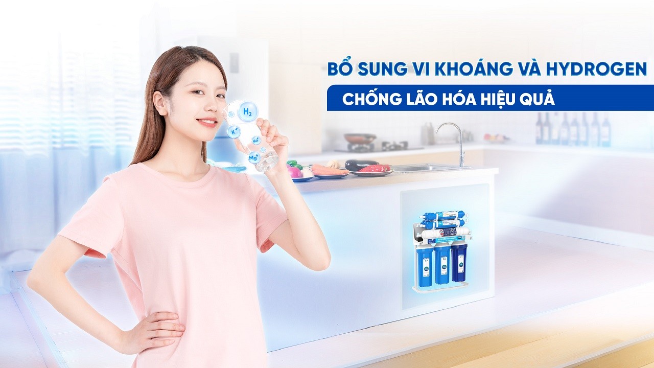 Máy lọc nước RO Karofi KHY-TN99 – 9 lõi Hydrogen chính hãng Máy lọc nước RO Karofi KHY-TN99 – 9 lõi Hydrogen - Điện Máy Plus