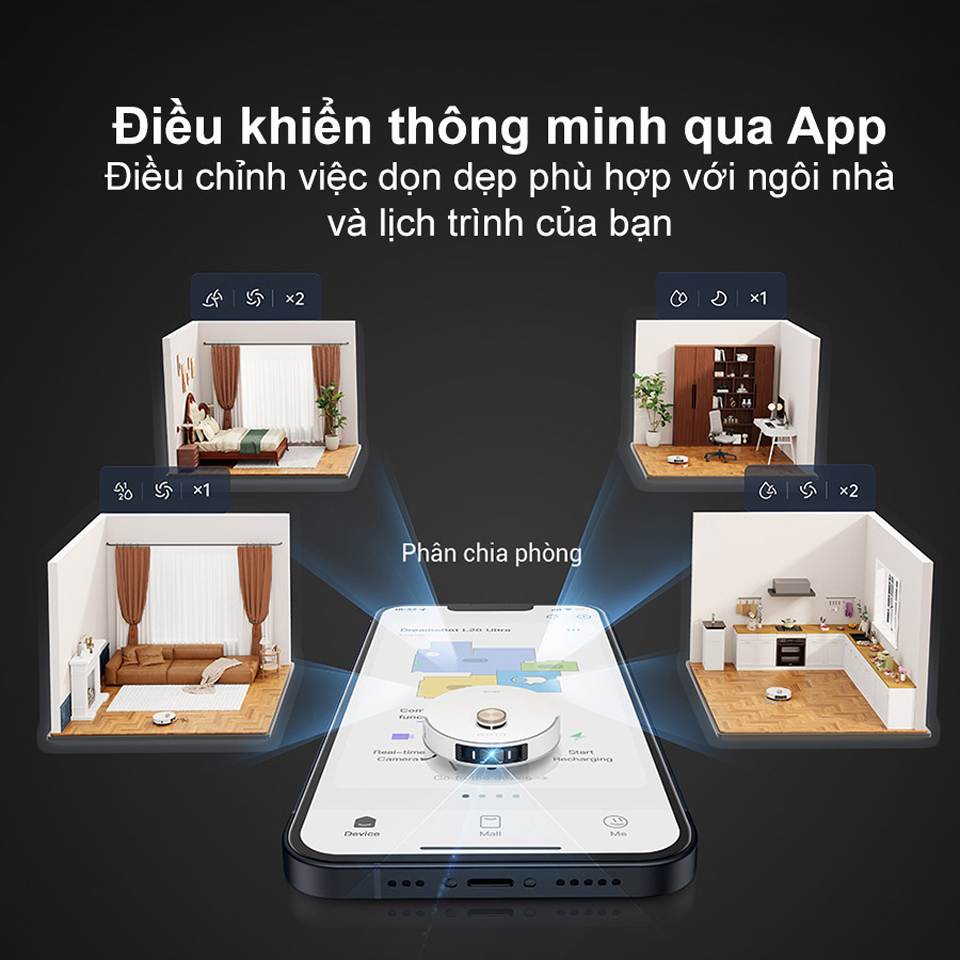Robot hút bụi Dreame L20 Ultra chính hãng Robot hút bụi Dreame L20 Ultra - Điện Máy Plus