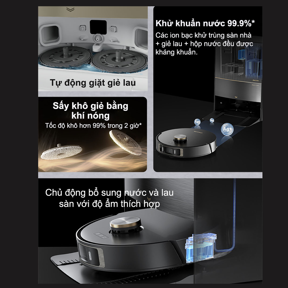 Robot hút bụi Dreame L20 Ultra chính hãng Robot hút bụi Dreame L20 Ultra - Điện Máy Plus