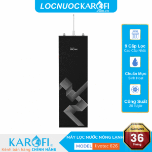 Máy lọc nước nóng lạnh Karofi Livotec 626 – NEW 2025