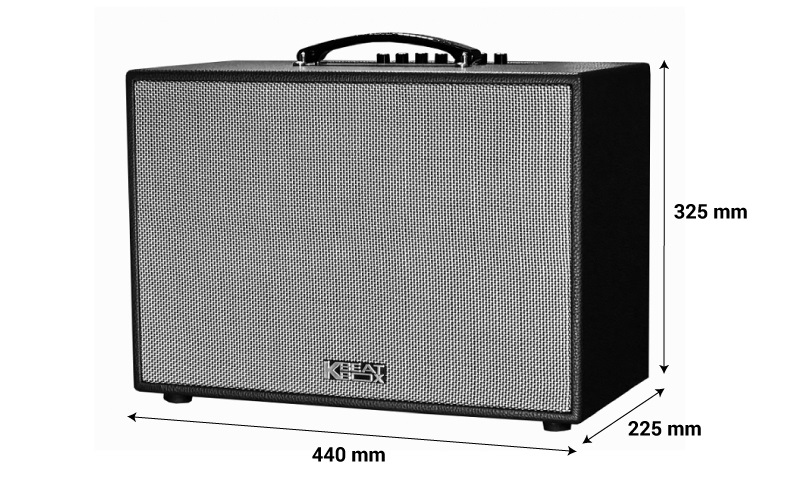 Loa karaoke di động Acnos CS250PUW-Bass 25 - Điện Máy Plus
