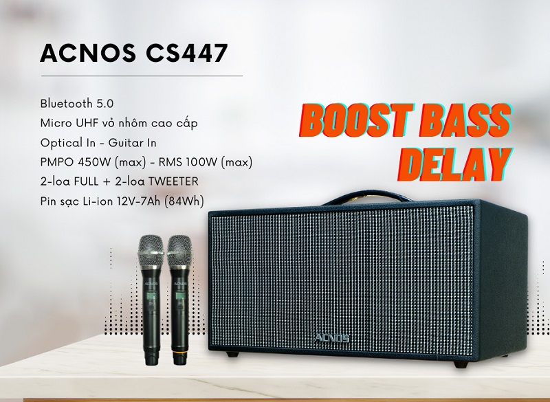 Dàn Âm Thanh Di Động Acnos CS447 - Điện Máy Plus