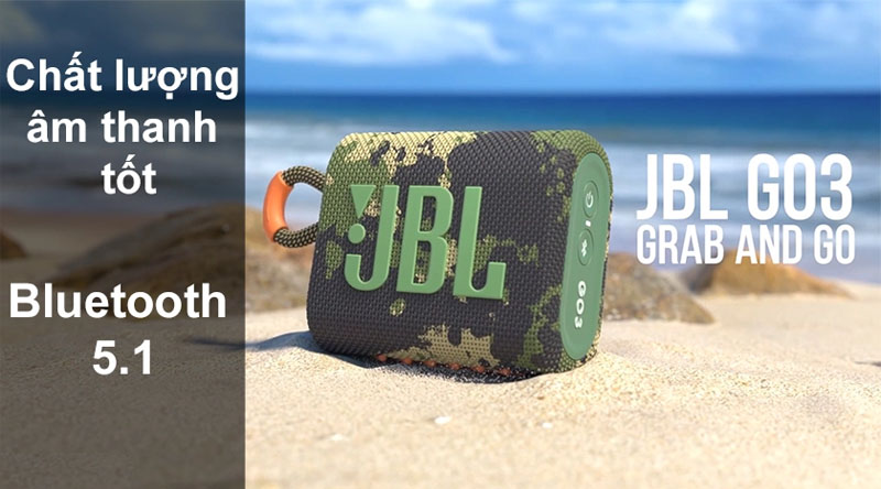 Loa Bluetooth JBL Go 3 chính hãng Loa Bluetooth JBL Go 3 - Điện Máy Plus