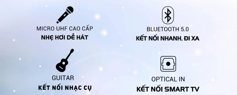 Dàn loa Karaoke di động Acnos CS550 - Điện Máy Plus