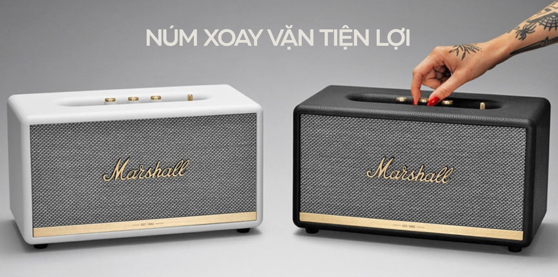 LOA MARSHALL ACTON II – MÀU ĐEN - Điện Máy Plus