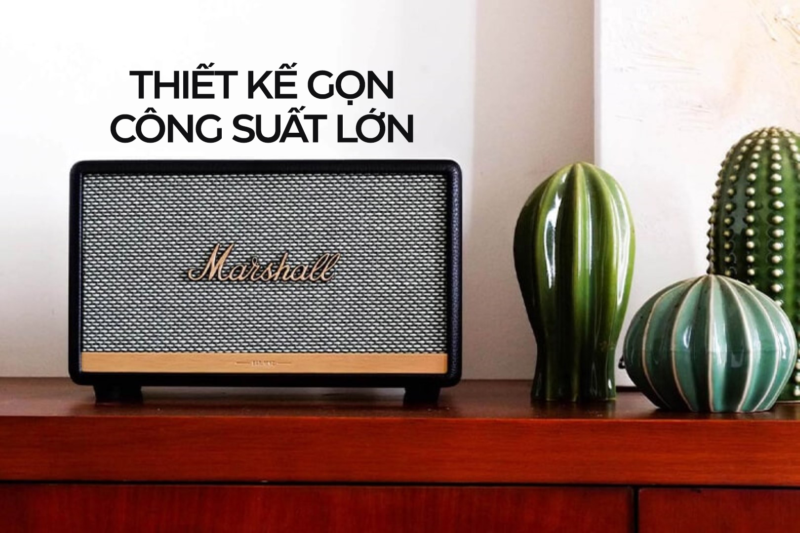 LOA MARSHALL ACTON II – MÀU ĐEN - Điện Máy Plus