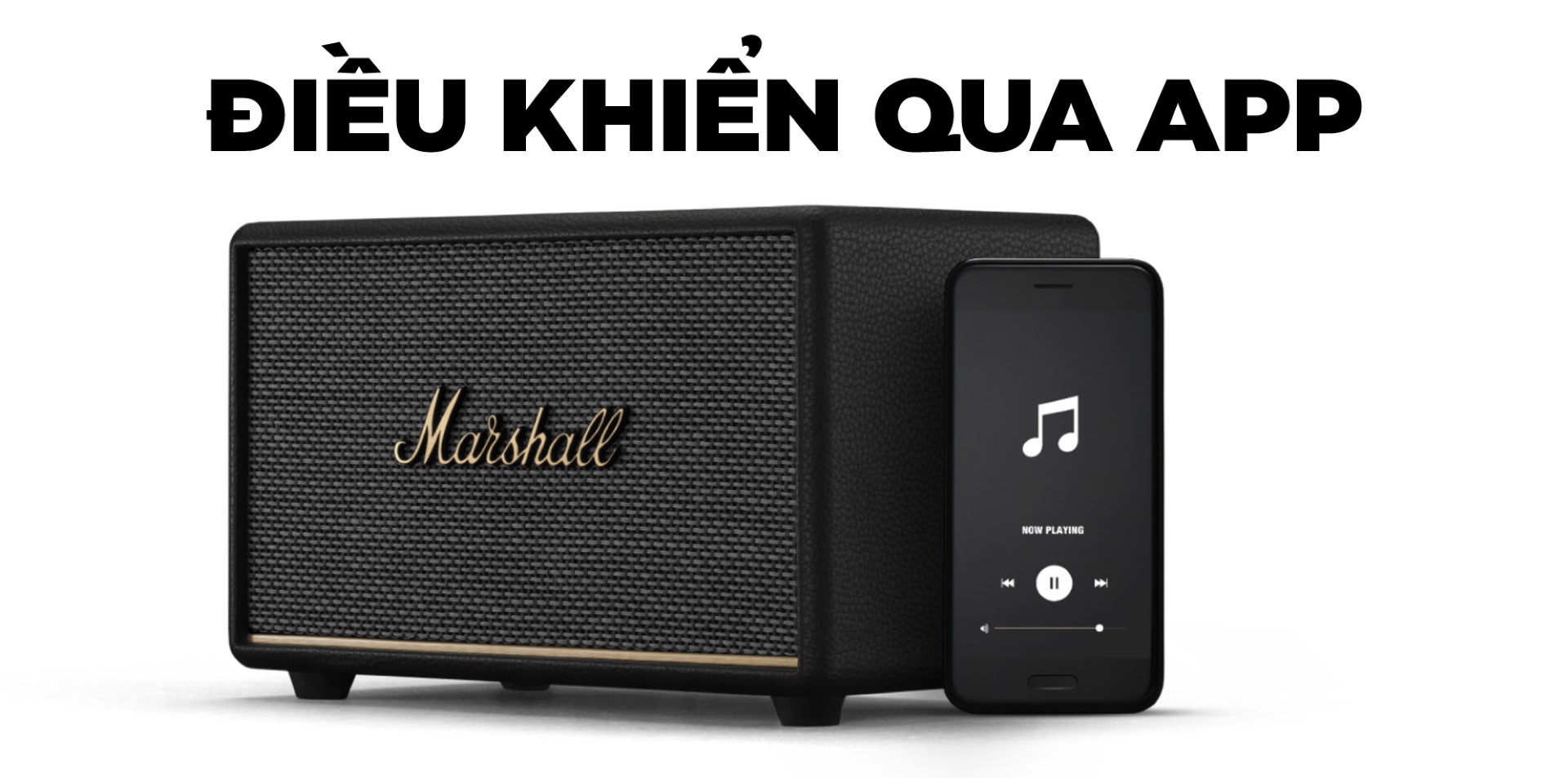 LOA MARSHALL ACTON III – MÀU ĐEN - Điện Máy Plus