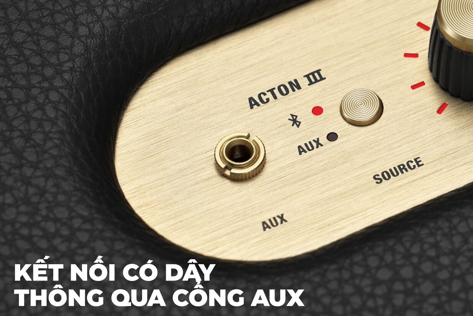 LOA MARSHALL ACTON III – MÀU ĐEN chính hãng LOA MARSHALL ACTON III – MÀU ĐEN - Điện Máy Plus